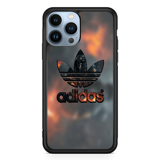 Adidas Blur Soldier Logo iPhone 14 Pro Case