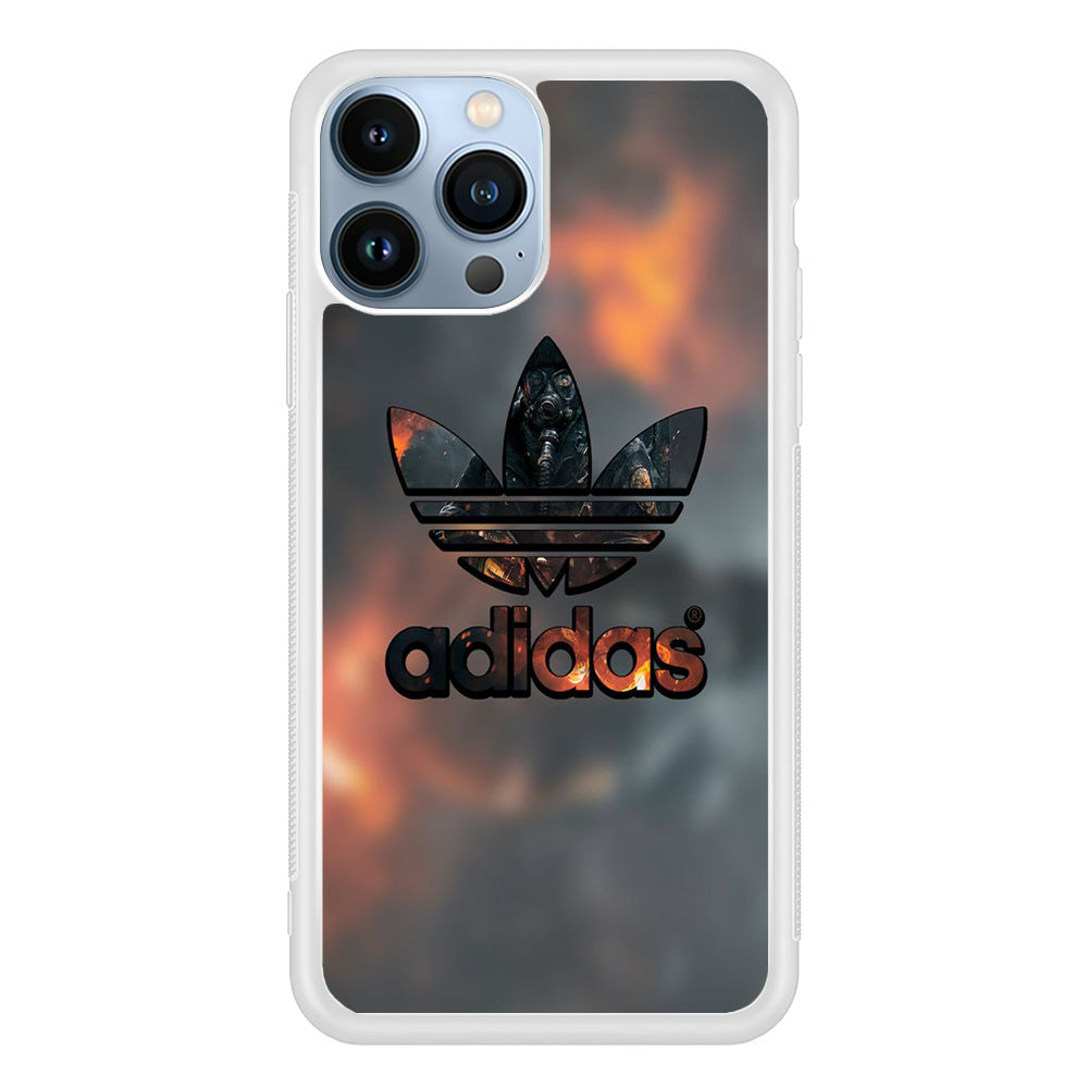 Adidas Blur Soldier Logo iPhone 14 Pro Case