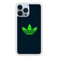 Adidas Logo Of Navy iPhone 14 Pro Case