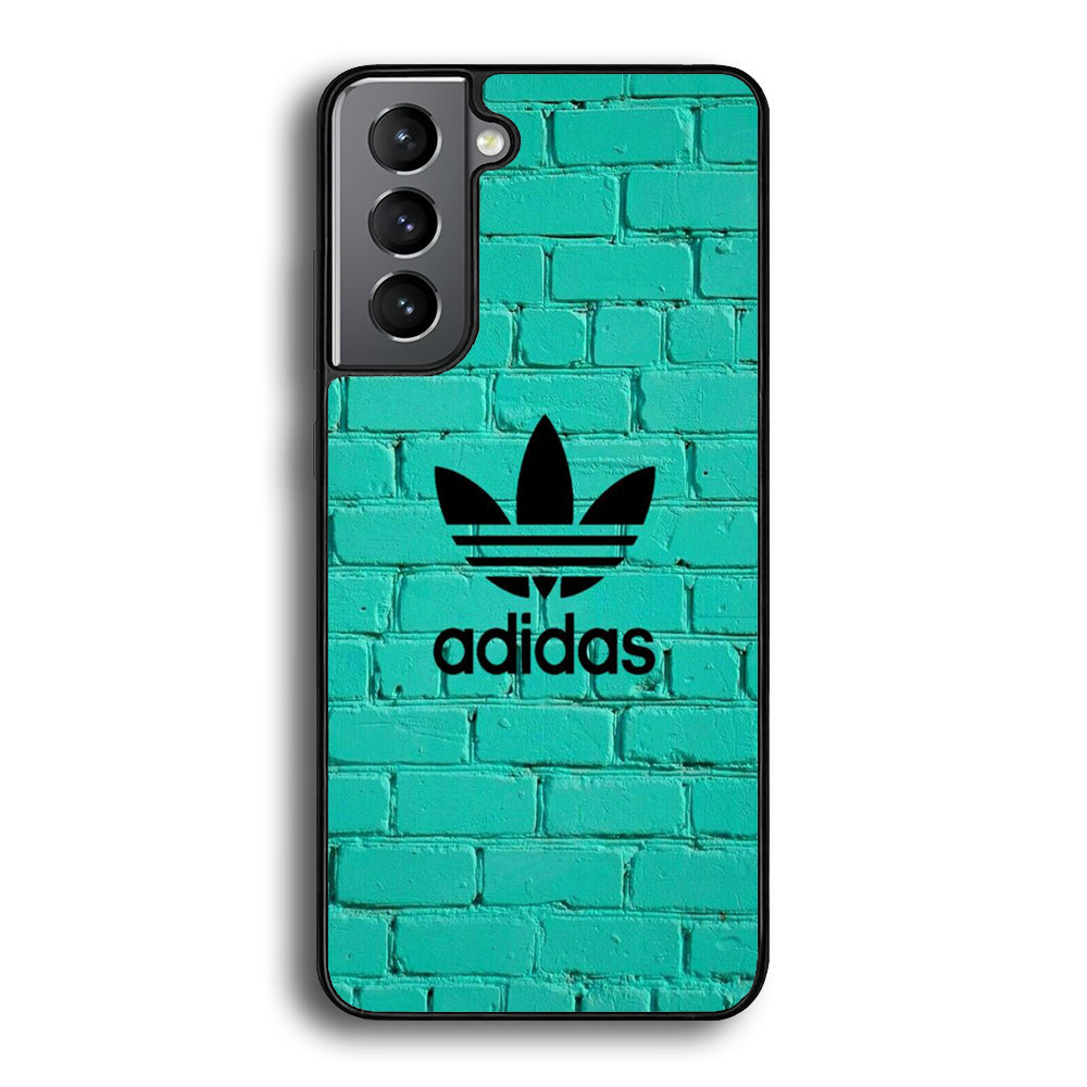 Adidas Mint Green Wall Samsung Galaxy S24 Case - Ezzystore