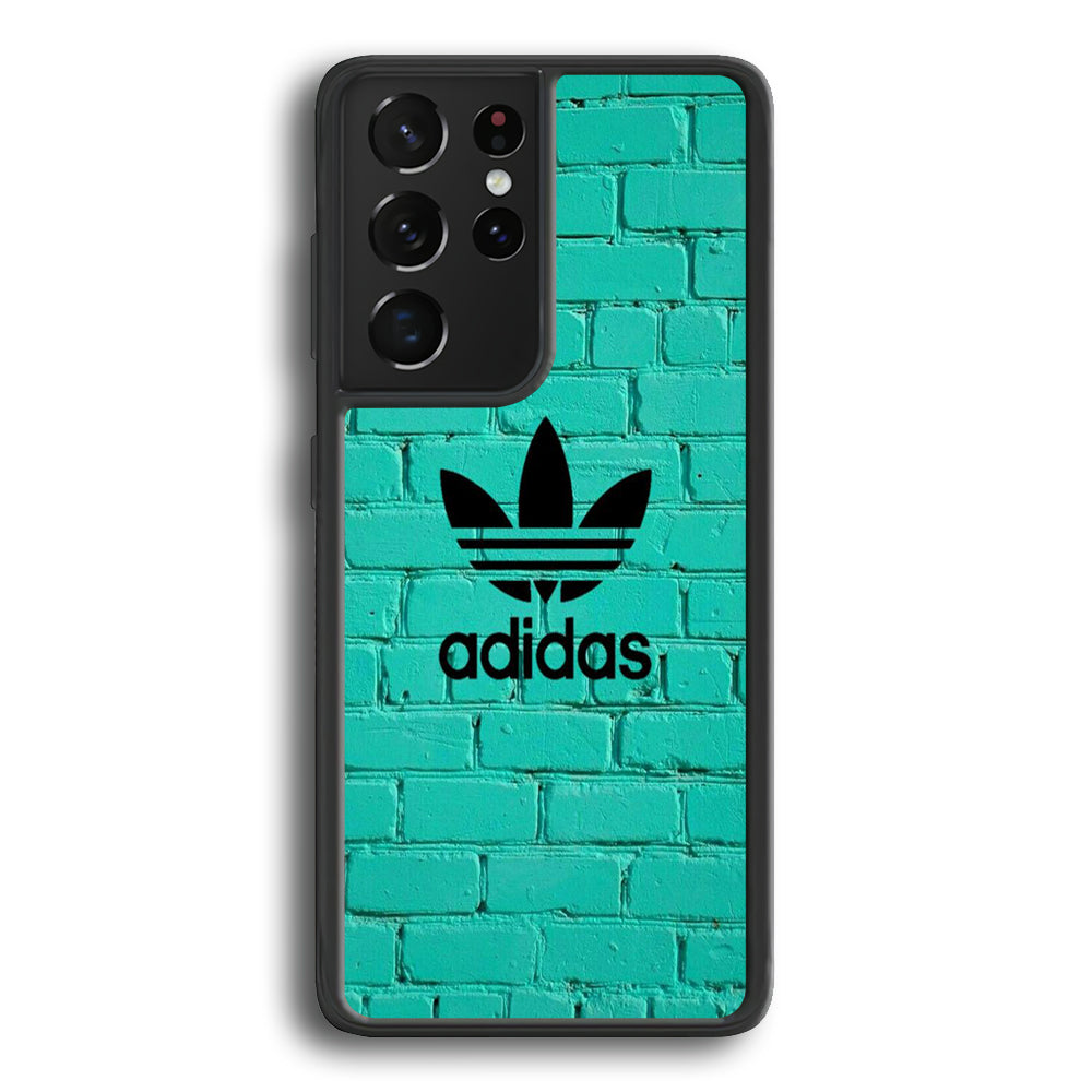 Adidas Mint Green Wall Samsung Galaxy S24 Ultra Case - Ezzystore