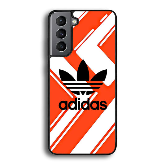 Adidas Pattern Orange Samsung Galaxy S24 Plus Case - Ezzystore