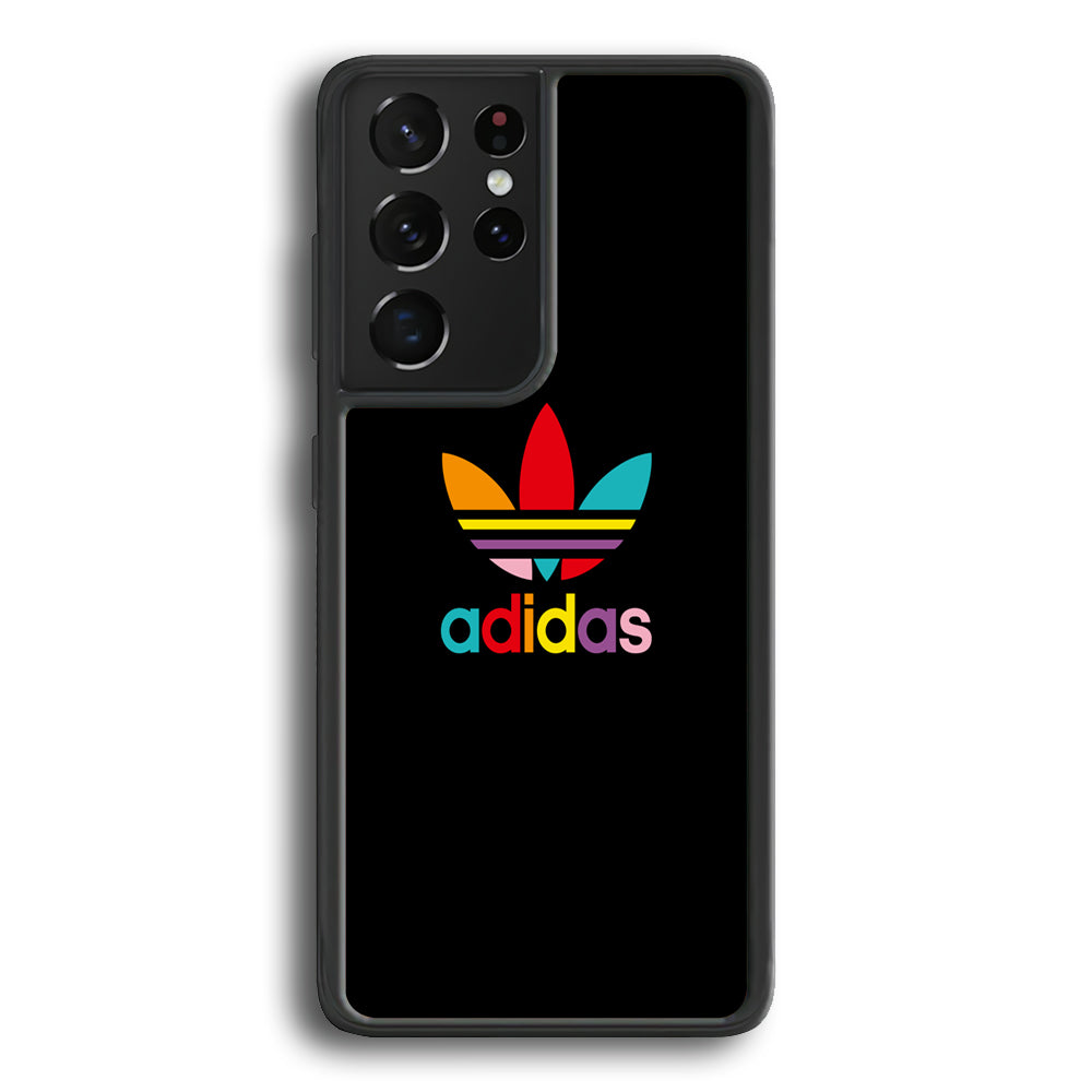 Adidas Cosmos Black Samsung Galaxy S24 Ultra Case - Ezzystore