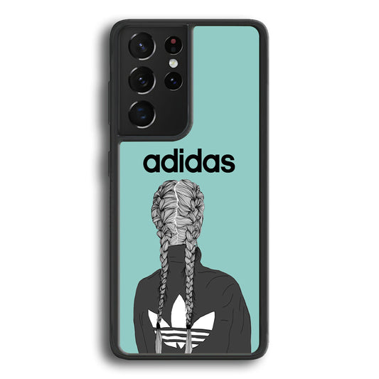 Adidas Girl Hype Blue Samsung Galaxy S23 Ultra Case - Ezzystore