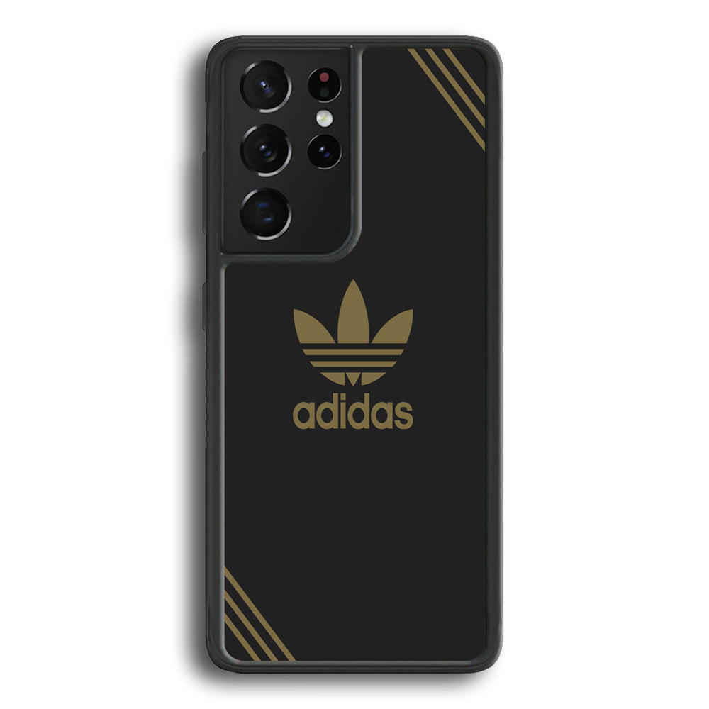 Adidas Gold Absolute Grey Samsung Galaxy S24 Ultra Case - Ezzystore