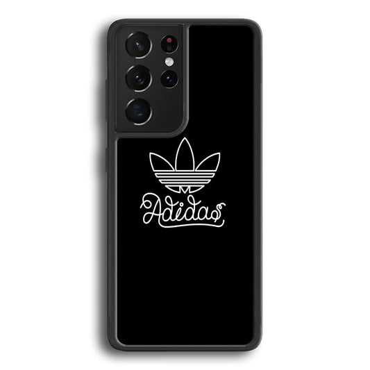 Adidas Line Black Samsung Galaxy S22 Ultra Case - Ezzystore