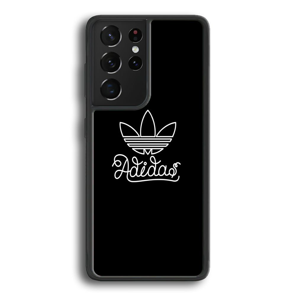 Adidas Line Black Samsung Galaxy S24 Ultra Case - Ezzystore