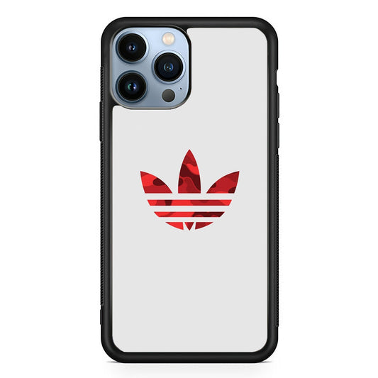 Adidas Pearl Camo Red iPhone 14 Pro Case
