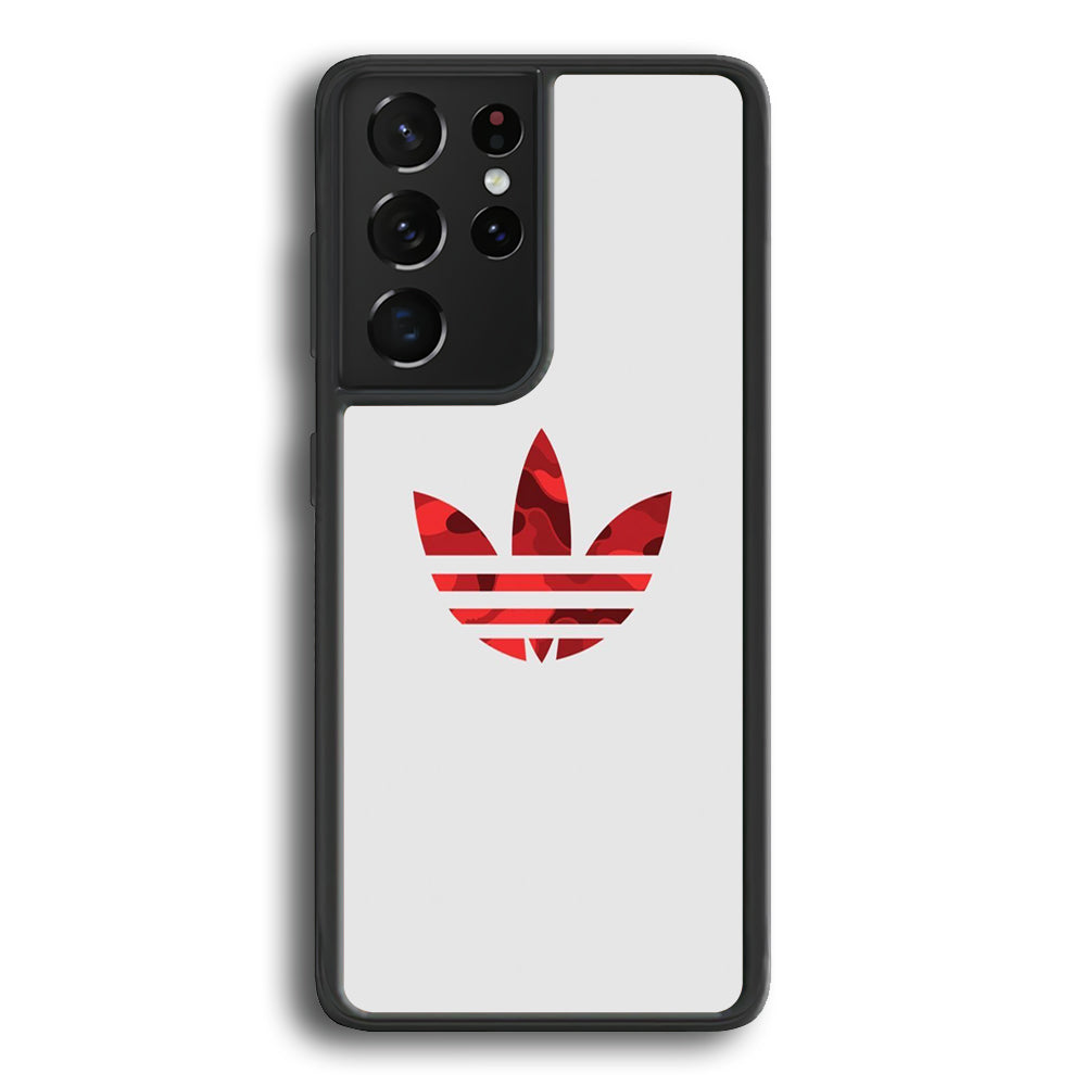 Adidas Pearl Camo Red Samsung Galaxy S24 Ultra Case - Ezzystore
