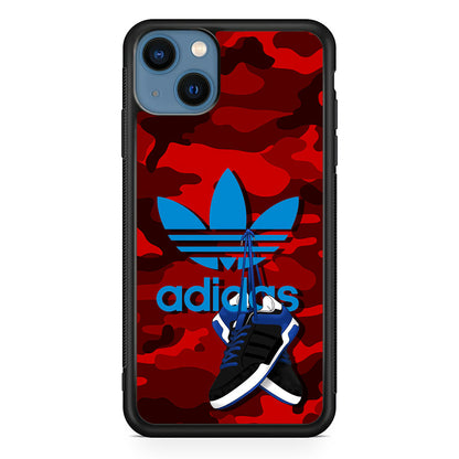 Adidas Shoes Camo Red iPhone 14 Case