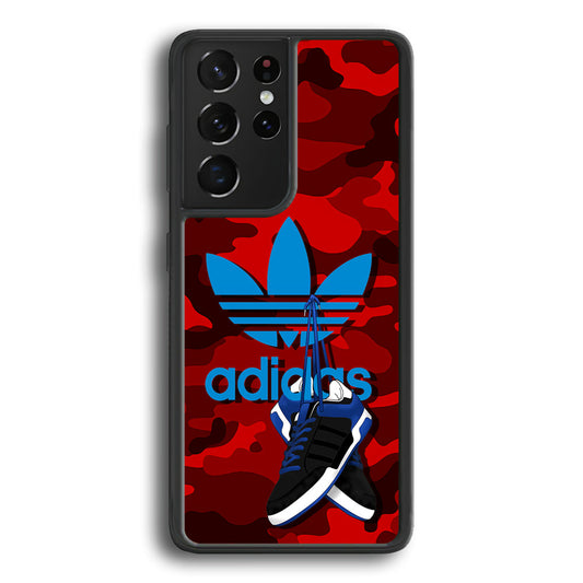 Adidas Shoes Camo Red Samsung Galaxy S24 Ultra Case - Ezzystore