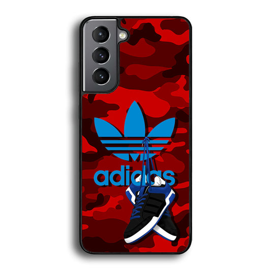 Adidas Shoes Camo Red Samsung Galaxy S24 Plus Case - Ezzystore