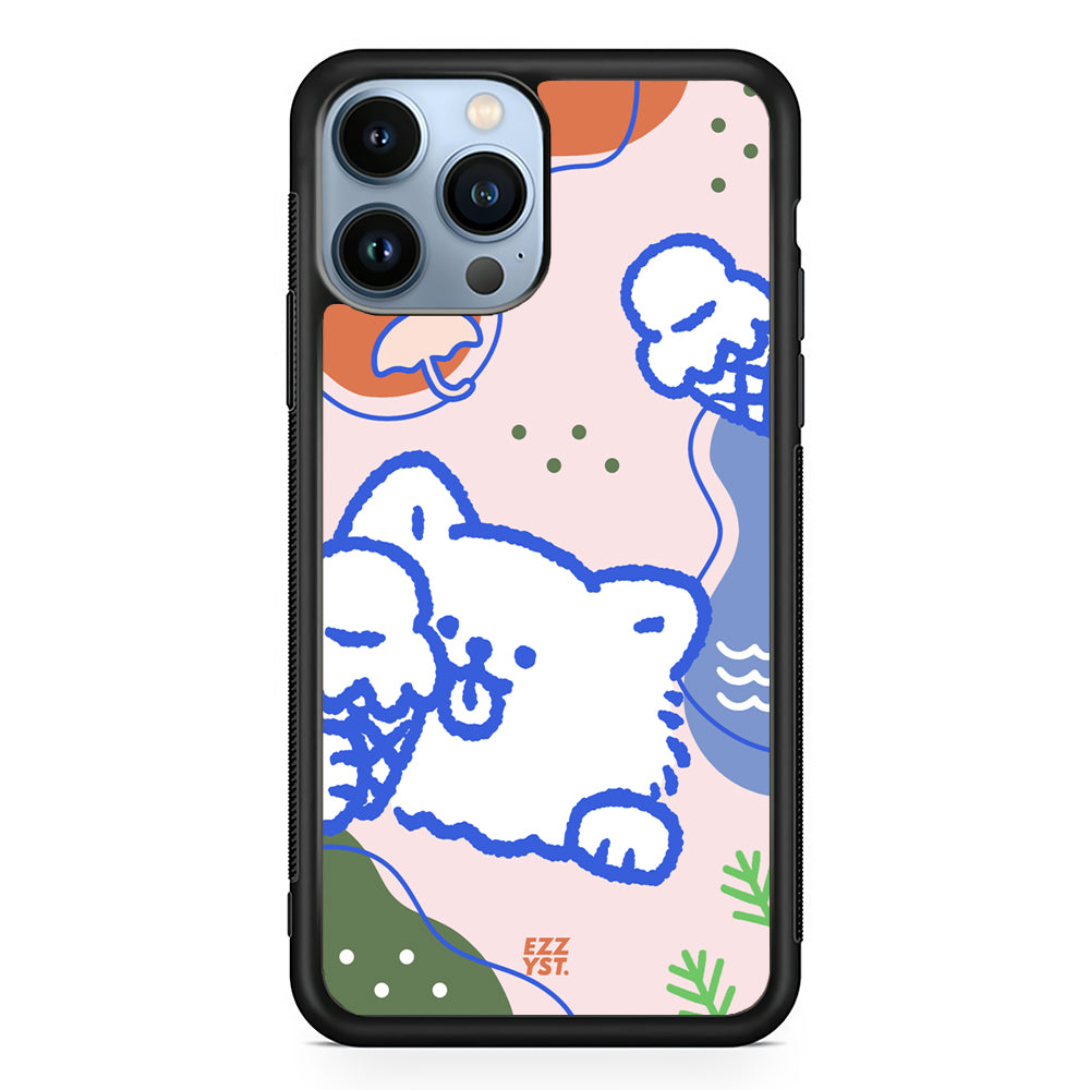 Adorable Pets Ice Cone on a Hot Day Magsafe iPhone Case