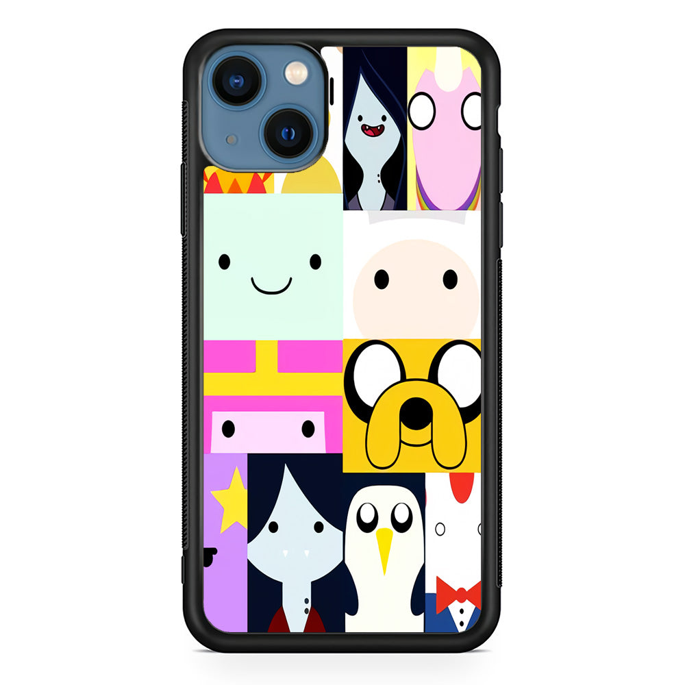 Adventure Time Character Collage iPhone 14 Case