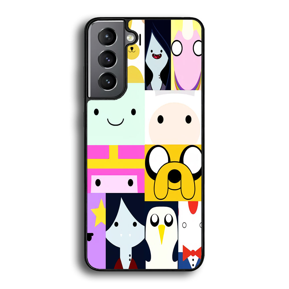 Adventure Time Character Collage Samsung Galaxy S24 Plus Case - Ezzystore