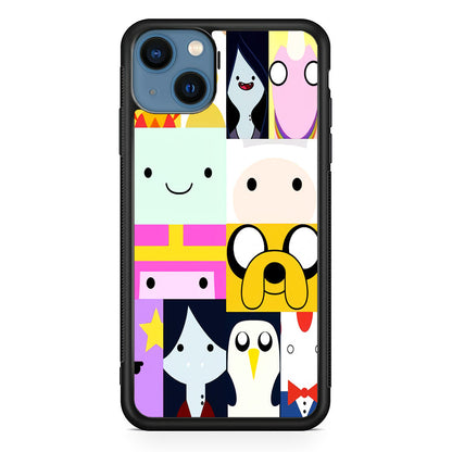 Adventure Time Character Collage iPhone 15 Plus Case