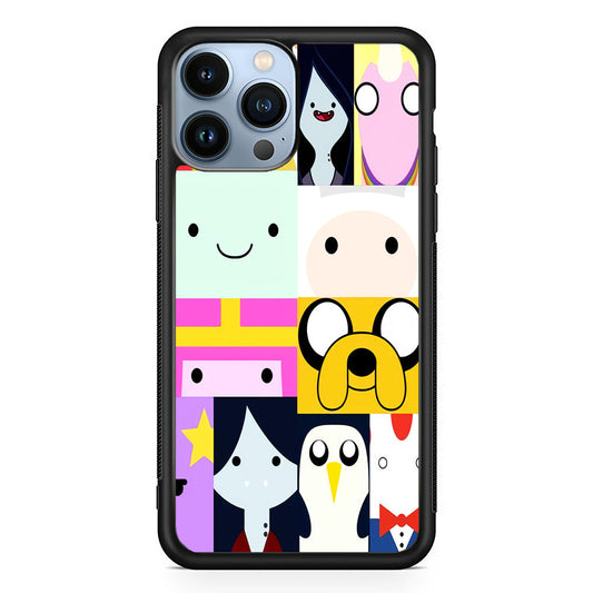 Adventure Time Character Collage iPhone 14 Pro Case
