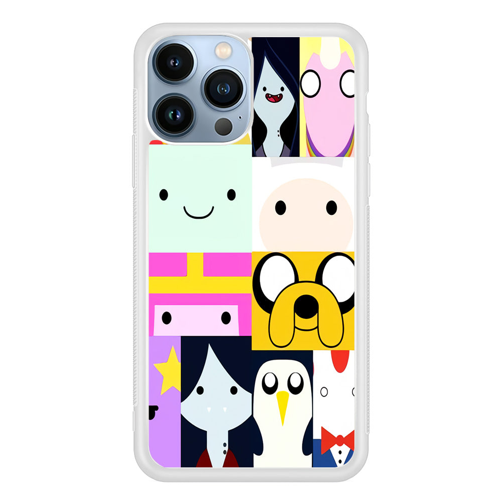 Adventure Time Character Collage iPhone 15 Pro Case