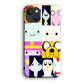 Adventure Time Character Collage iPhone 15 Case
