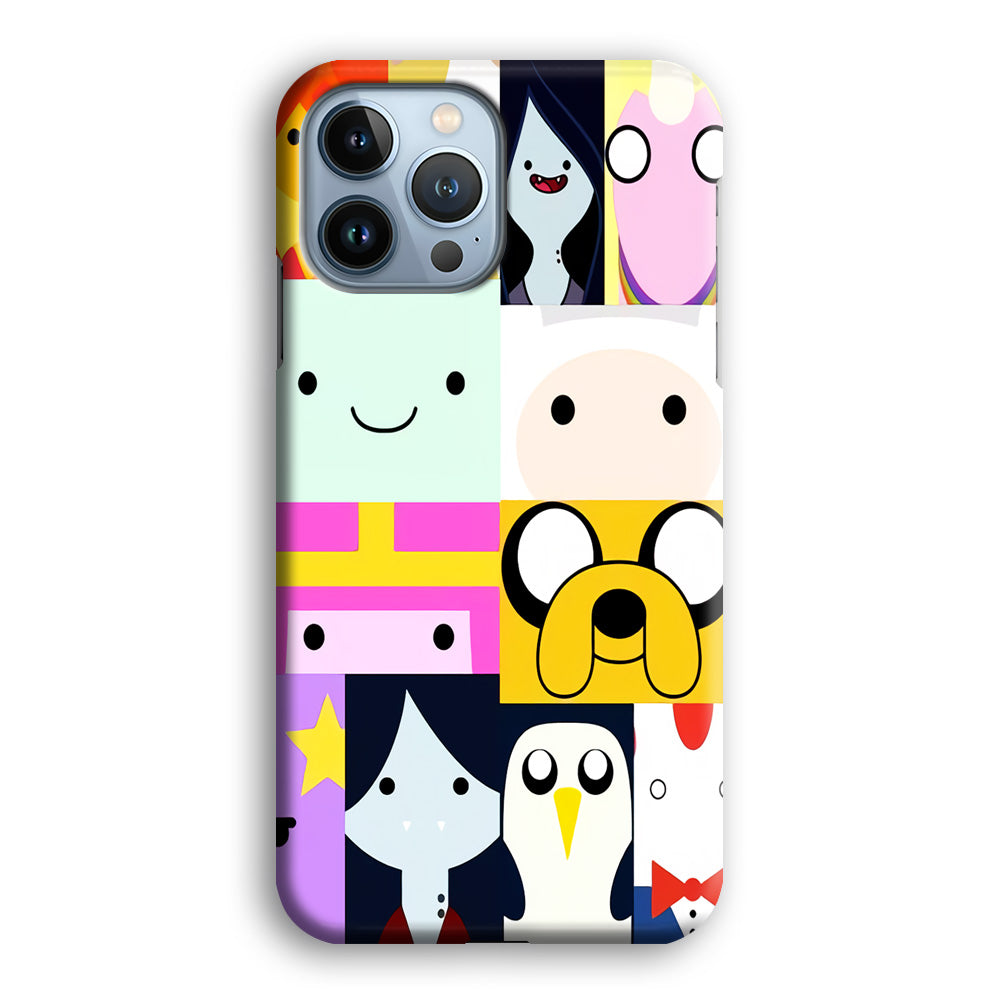 Adventure Time Character Collage iPhone 14 Pro Case