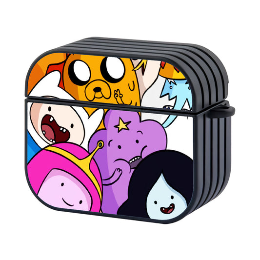 Adventure Time Family Hard Plastic Case Cover For Apple Airpods 4 - Ezzystore