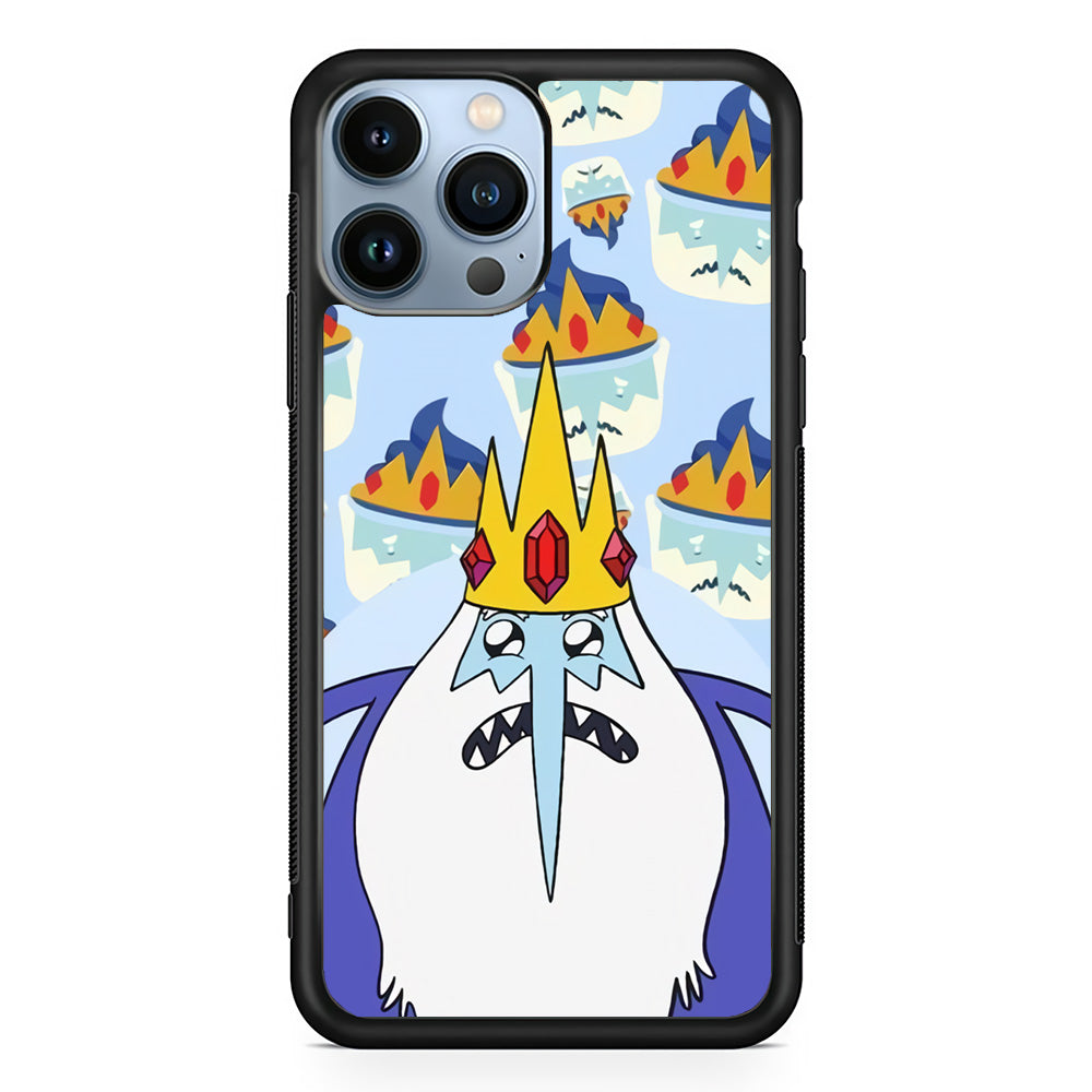 Adventure Time Ice King Character iPhone 15 Pro Case
