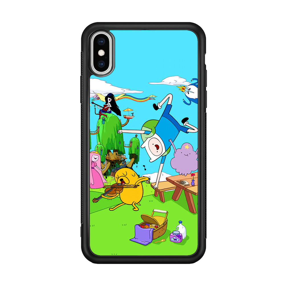 Adventure Time Jamming Session iPhone Xs Max Case