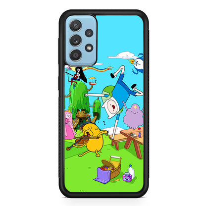 Adventure Time Jamming Session Samsung Galaxy A72 Case