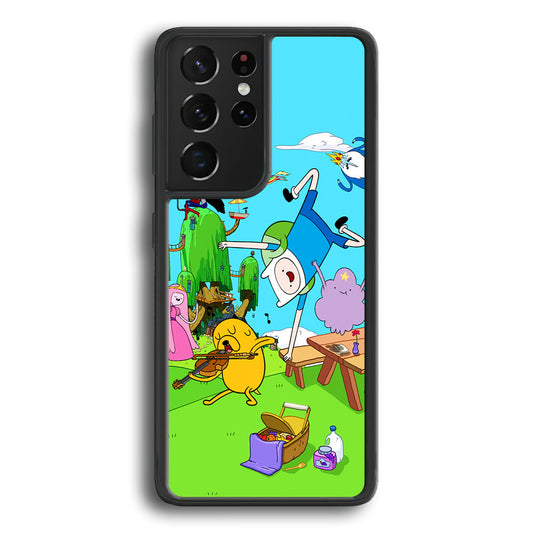 Adventure Time Jamming Session Samsung Galaxy S24 Ultra Case - Ezzystore