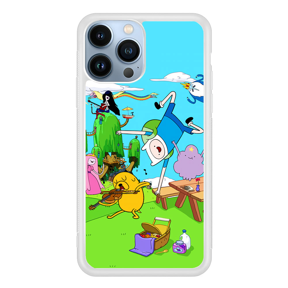 Adventure Time Jamming Session iPhone 15 Pro Case
