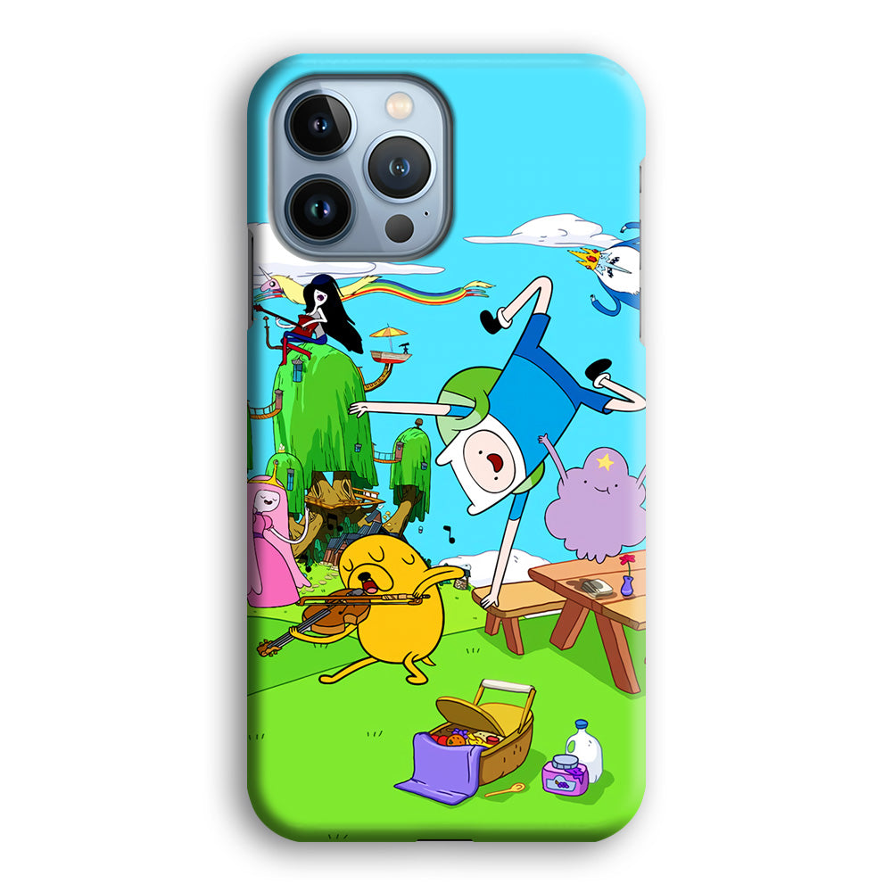 Adventure Time Jamming Session iPhone 14 Pro Max Case