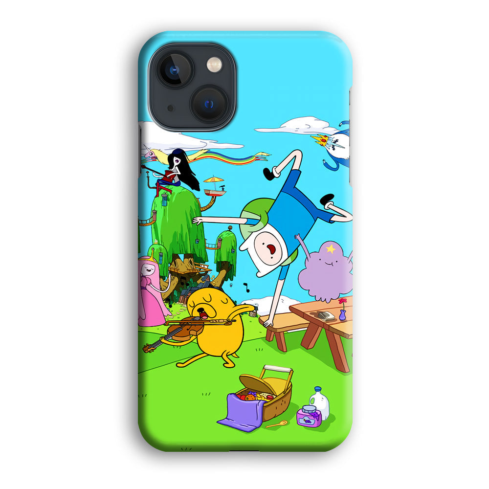 Adventure Time Jamming Session iPhone 14 Case