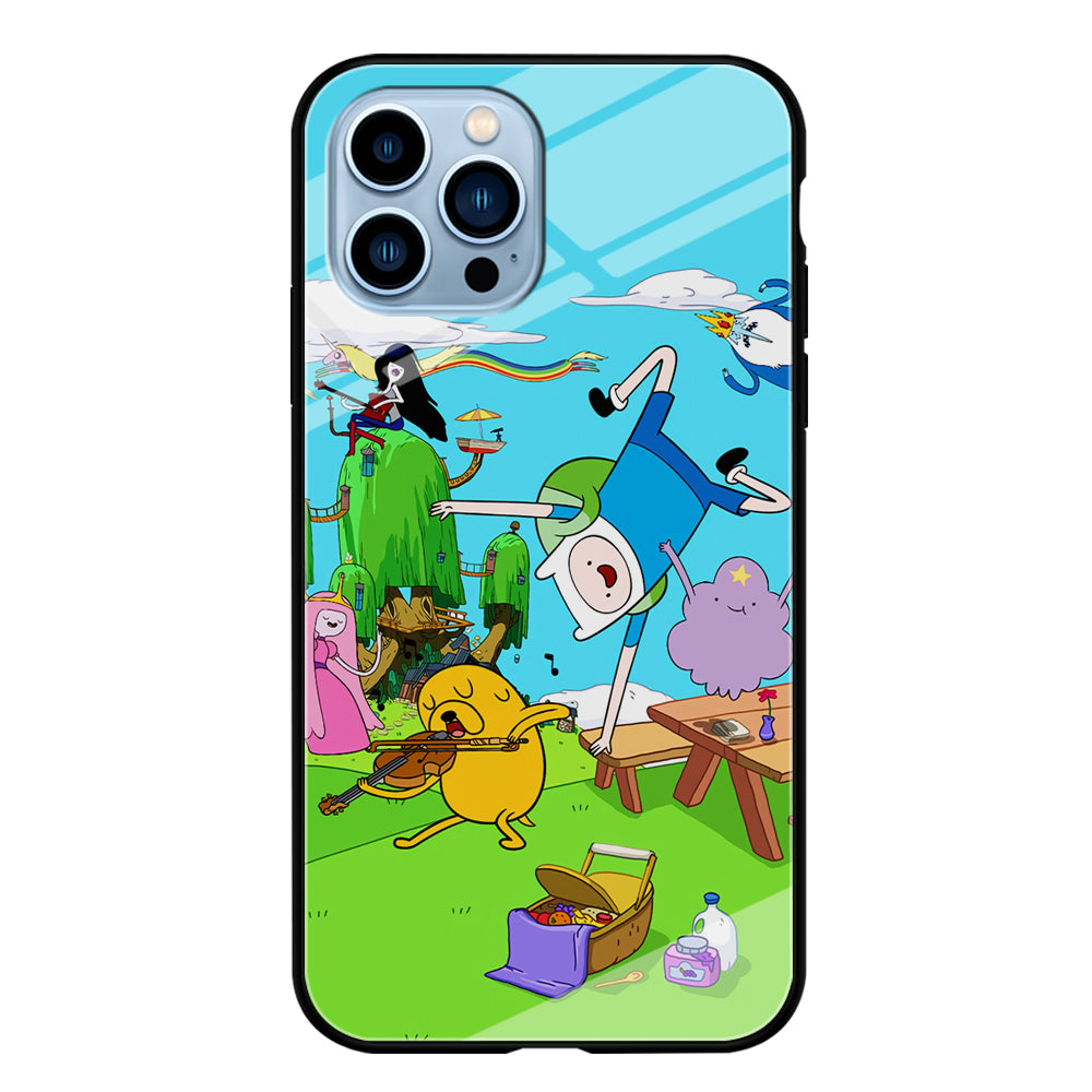 Adventure Time Jamming Session iPhone 14 Pro Max Case