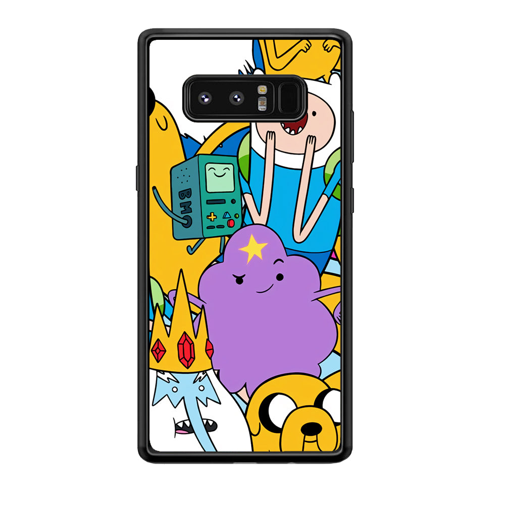 Adventure Time Moment Of Quality Time Samsung Galaxy Note 8 Case