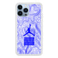 Air Jordan Bluish Topographical iPhone 14 Pro Max Case