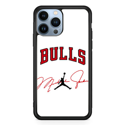 Air Jordan Chicago Bulls Signature iPhone 14 Pro Max Case