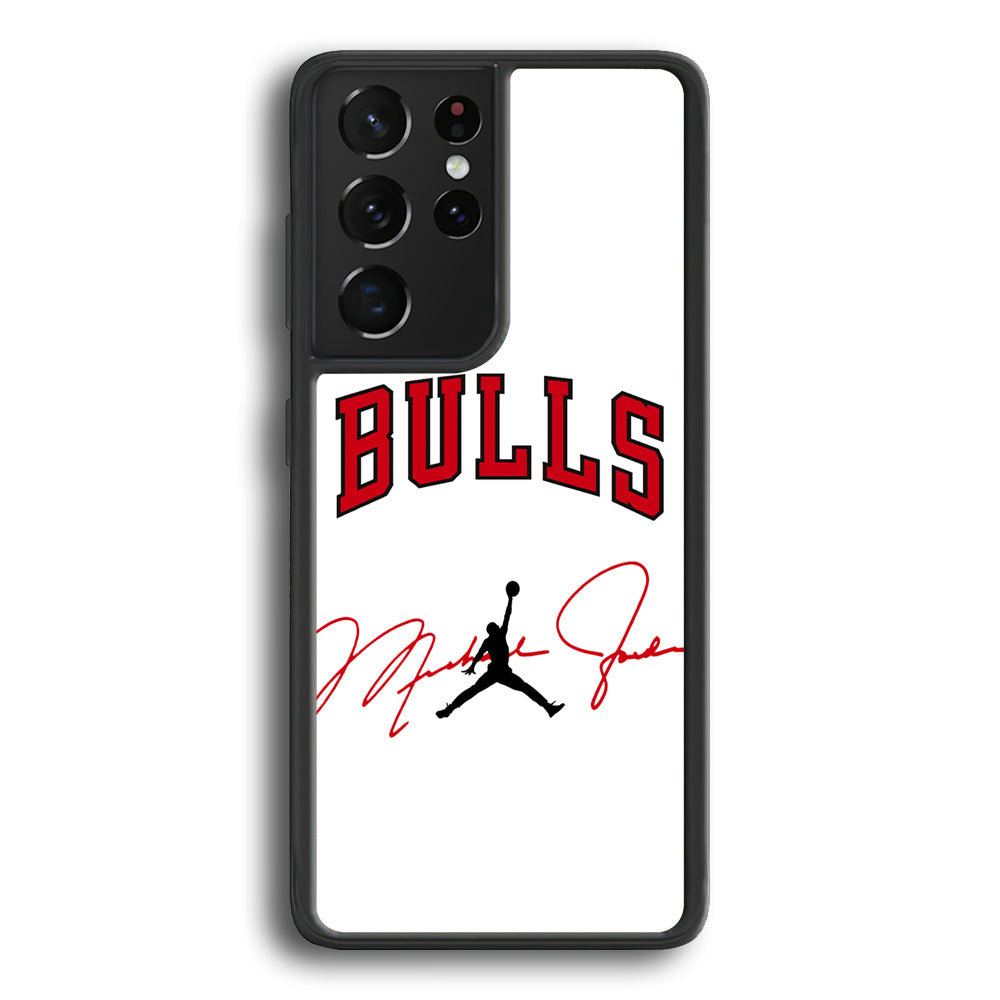 Air Jordan Chicago Bulls Signature Samsung Galaxy S24 Ultra Case - Ezzystore