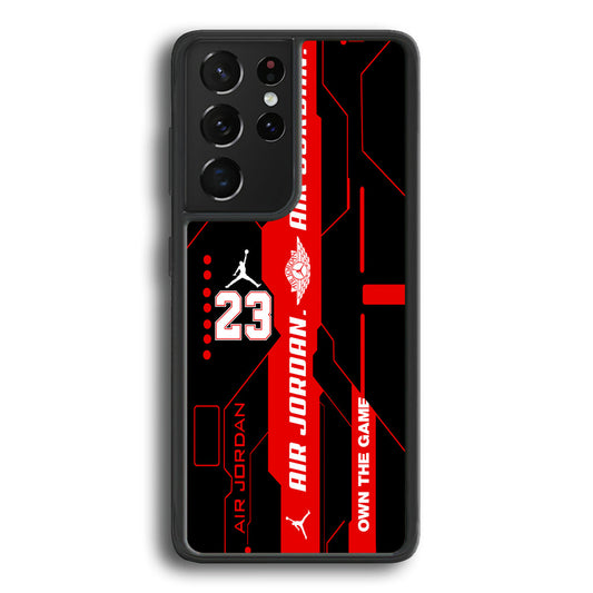 Air Jordan Crafting The Cyber Samsung Galaxy S23 Ultra Case - Ezzystore
