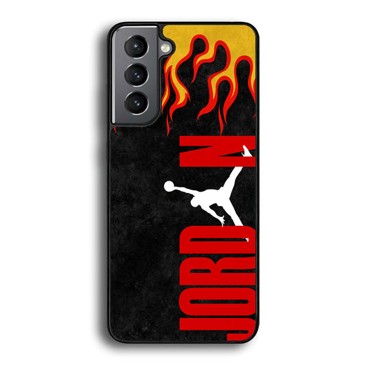 Air Jordan Flame Fire Samsung Galaxy S24 Plus Case - Ezzystore