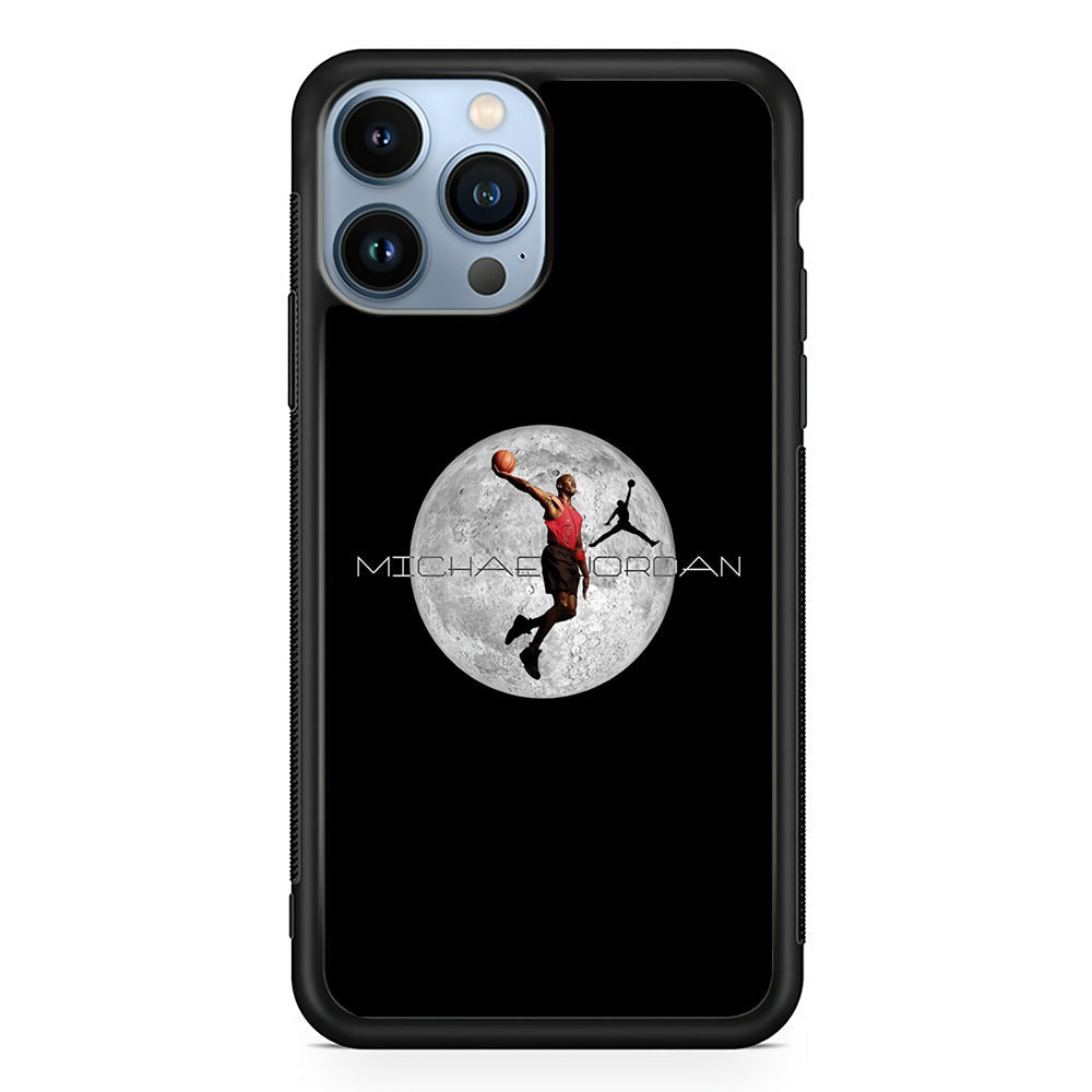 Air Jordan Flying On The Moon iPhone 15 Pro Max Case