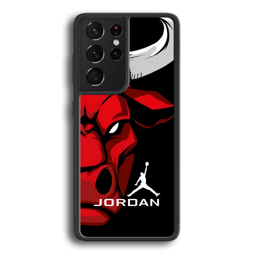 Air Jordan Icon Of Chicago Bulls Samsung Galaxy S24 Ultra Case - Ezzystore