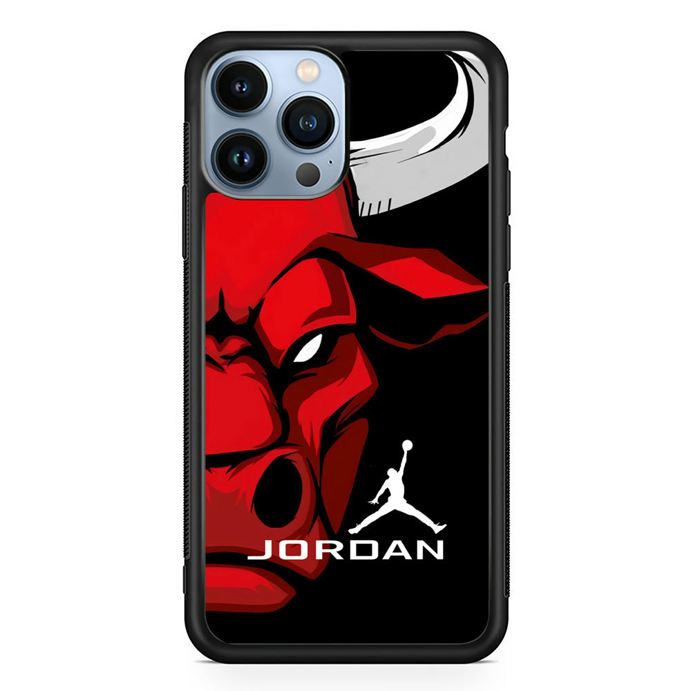 Air Jordan Icon Of Chicago Bulls iPhone 14 Pro Max Case