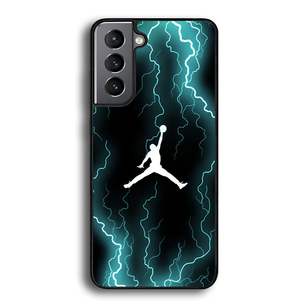 Air Jordan Lightning Pattern Samsung Galaxy S23 Plus Case - Ezzystore