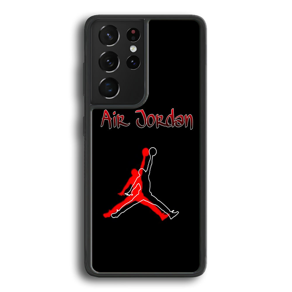 Air Jordan Line Shadow Samsung Galaxy S22 Ultra Case - Ezzystore