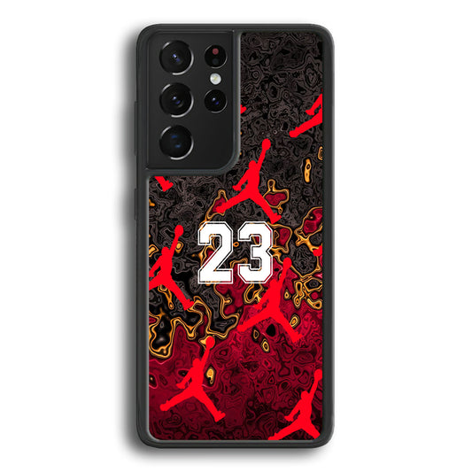 Air Jordan Marble Abstract Samsung Galaxy S24 Ultra Case - Ezzystore