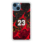 Air Jordan Marble Abstract iPhone 14 Case