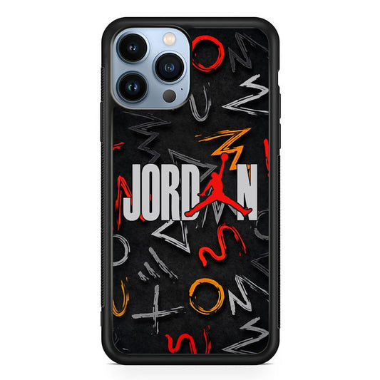 Air Jordan Mix Shape iPhone 15 Pro Case