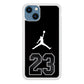 Air Jordan Number Icon Black iPhone 15 Case