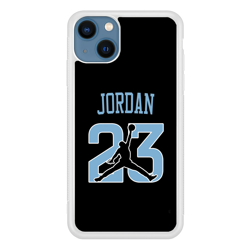 Air Jordan Number Icon Sky Blue iPhone 14 Case