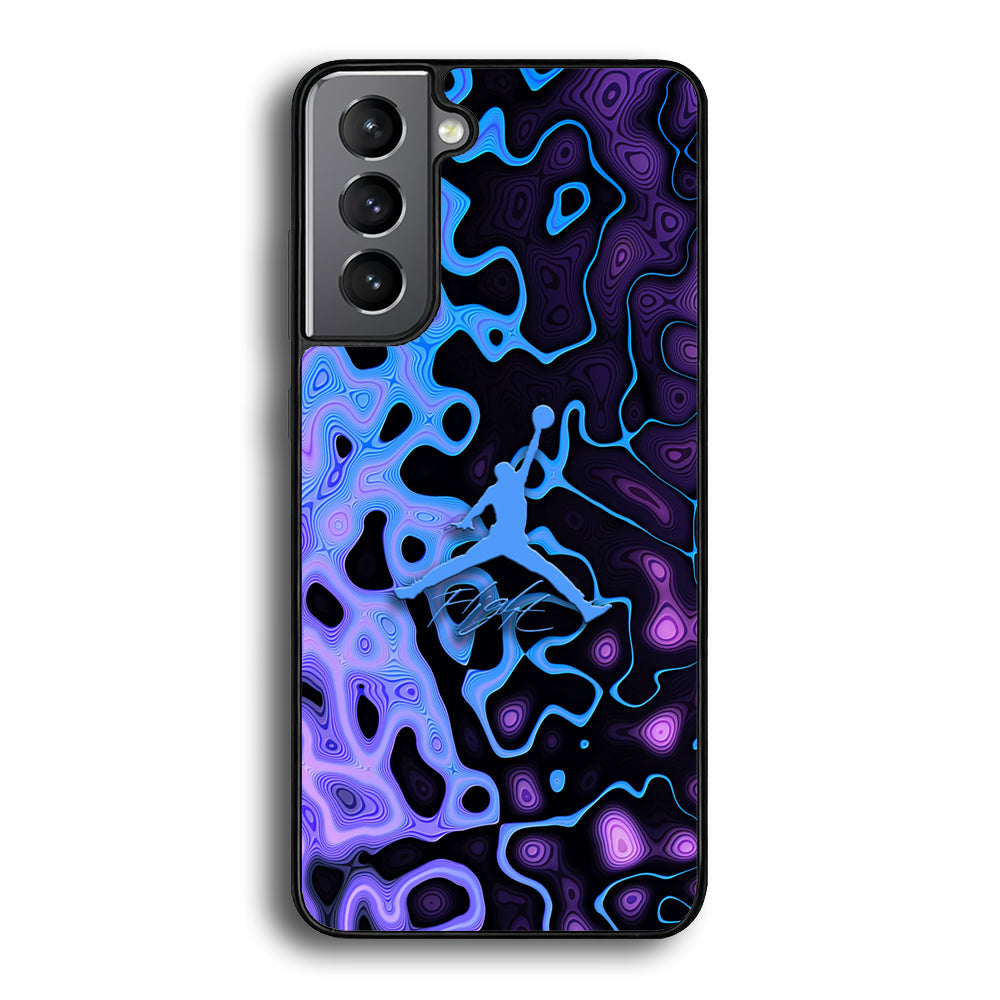Air Jordan Purple Liquid Samsung Galaxy A16 Case - Ezzystore